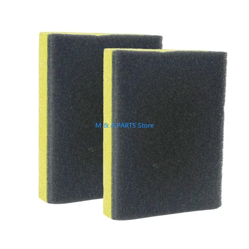 U1JF Crystal Plating Sponge Block Auto Detailing Accessories Car Ceramic Coating Applicator Sponge Vehicle Waxing Pad Sponges