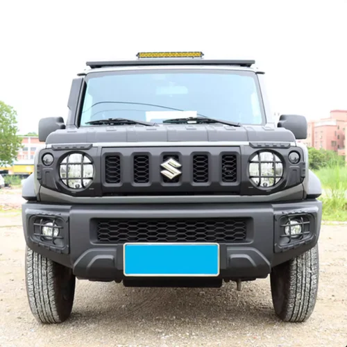 Imagen 2 del producto 4 Uds. Cubierta de faro de protección de luz antiniebla delantera de coche para Suzuki Jimny JB74 2019 2020 2021 2022 2023 2024 accesorios exteriores ABS