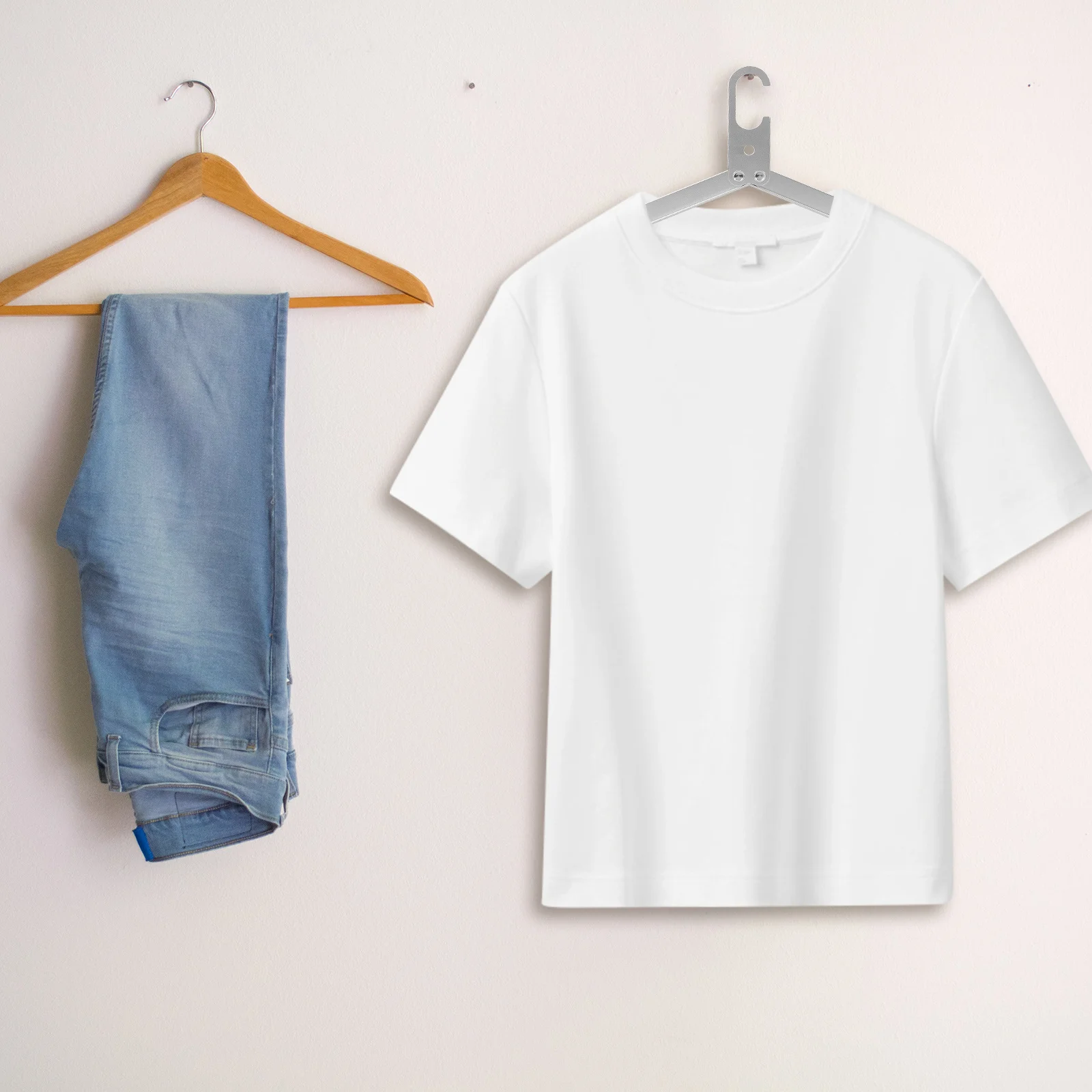 Cintres pliables de voyage en métal robuste, 3 pièces, gain de place, organisateur de vêtements Portable, placard, chemise, pantalon, chaussettes