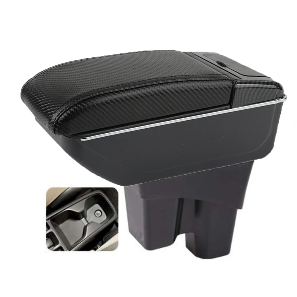 Honda City GM6 Armlehnenbox Mittelkonsole Aufbewahrungskoffer Fahrer Ellenbogenstütze Restarm