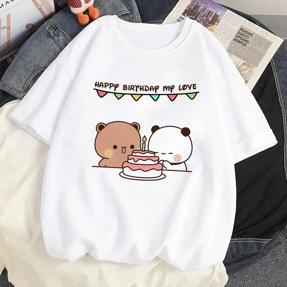 Bubu Dudu T Shirt donna Kawaii Cartoon Y2k Punk divertente T-Shirt Hip Hop Unisex Streetwear Harajuku Anime Tshirt abbigliamento femminile