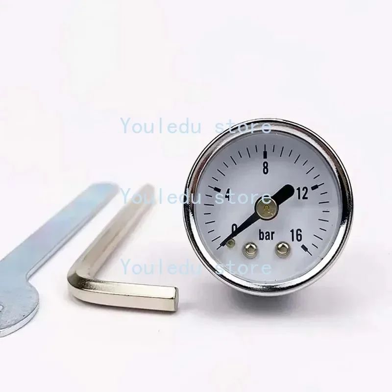 

Made in China, Suitable for E61 Semi-automatic Coffee Machine Brewing Head, Water Pressure Display Gauge, Pressure Display