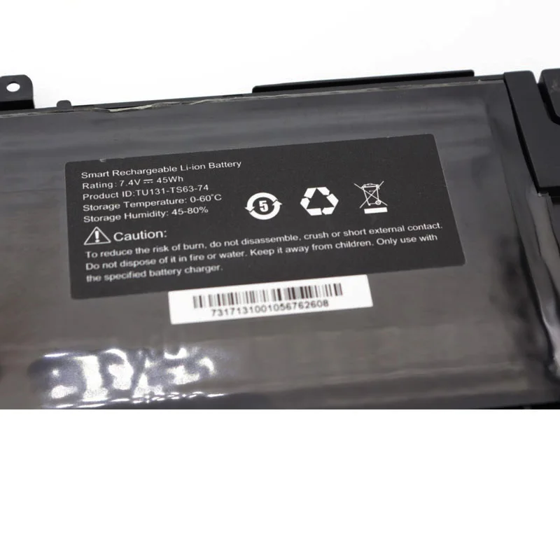 ZEDI TU131-TS63-74 TU131 Laptop Battery For DELL XPS13 8808 U13S881 U33X UX32K U731 TU131-TS63-74 7.4V 45WH