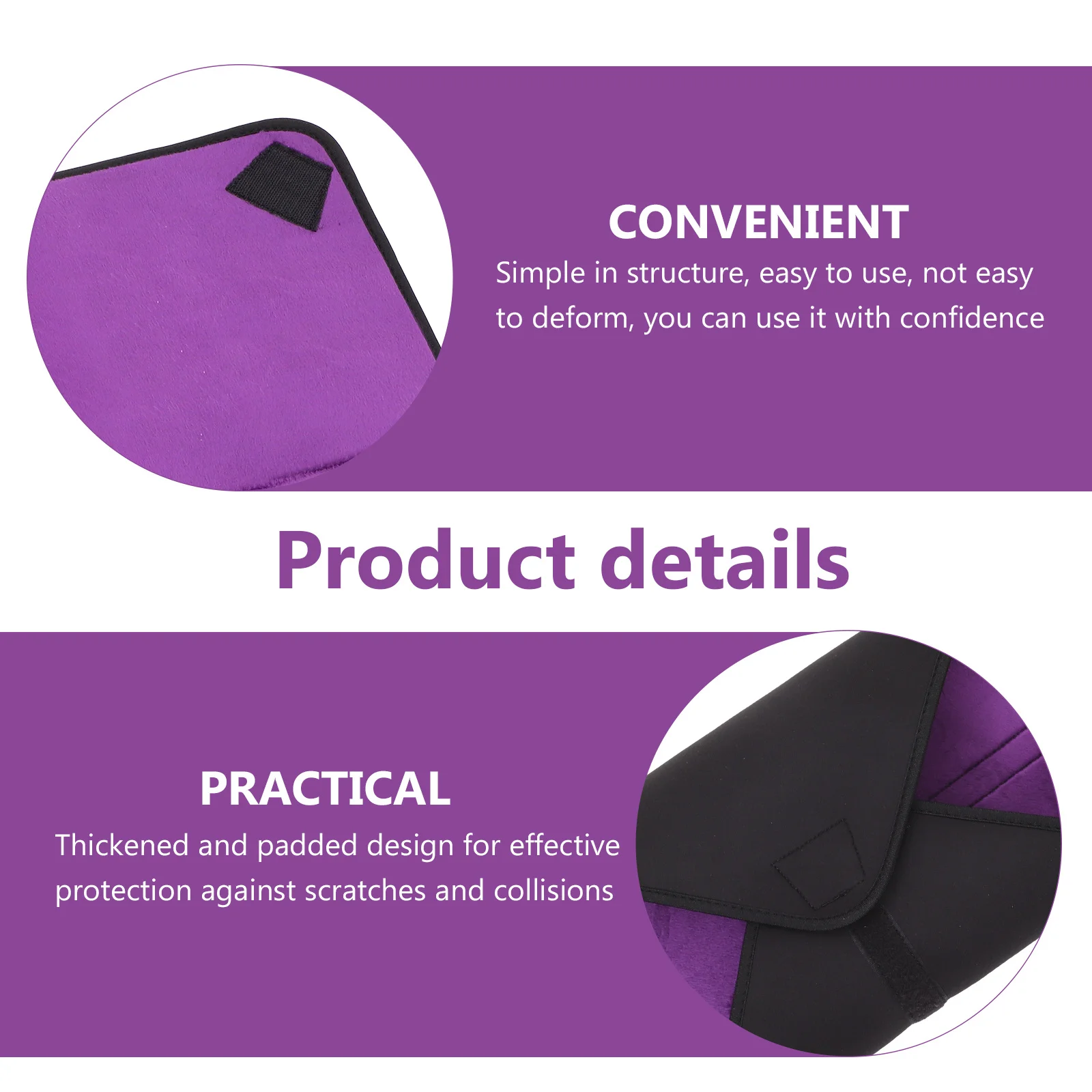 

Lightweight Camera Bag Lens Protective Sleeve Case Wrap Around Cover Padded Protector Cloth Practical Accessory