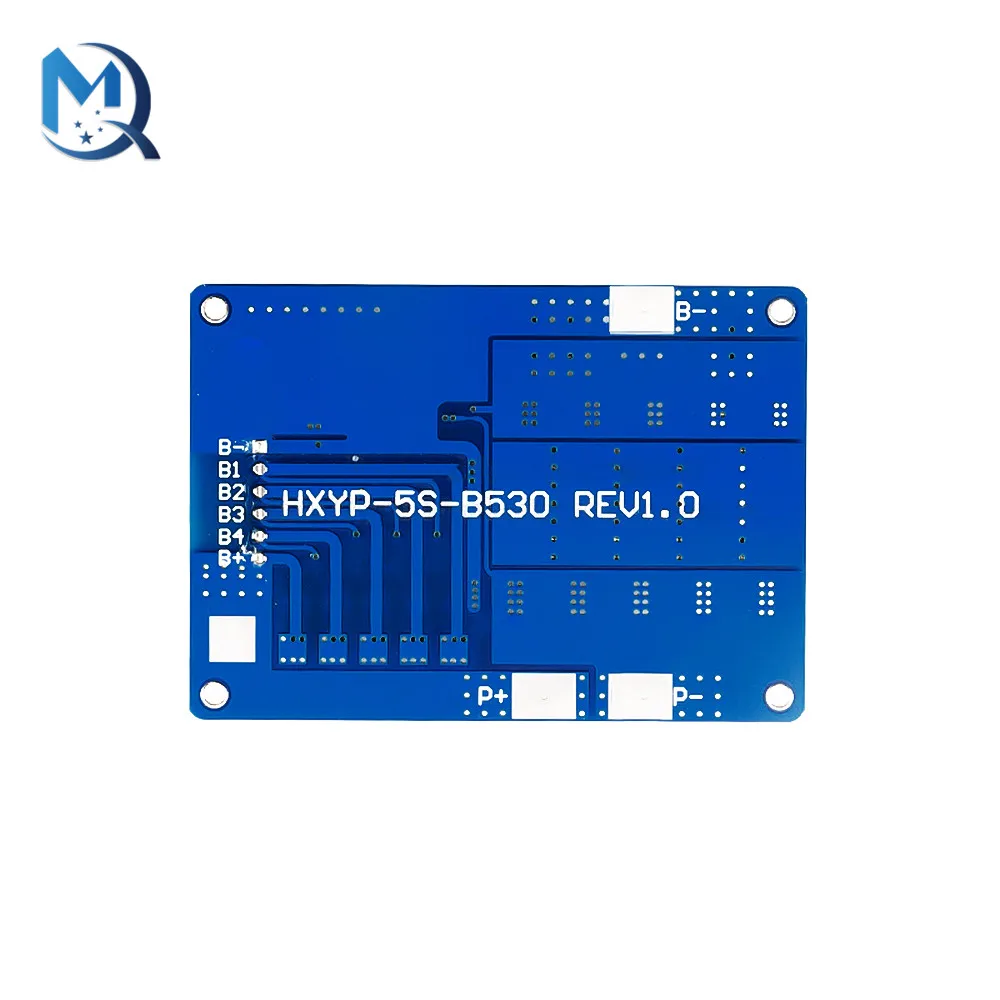 5S Li-ion Lithium Battery Protection Board 18V Power Module 21V Charge Discharge Board Equalization Temperature Control 30A 45A