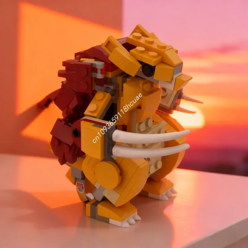 

Набор строительных блоков MOC Sandslash Creator 3 (158 деталей) — Архитектурная модель, Рождественский подарок, Сборная игрушка DIY, Креативная идея, Конструктор