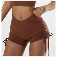 VEQKING Yoga Shorts Women Lycra Spandex Shorts Yoga Shorts Push Up Leggings Booty Workout Fitness Sports Gym Pants