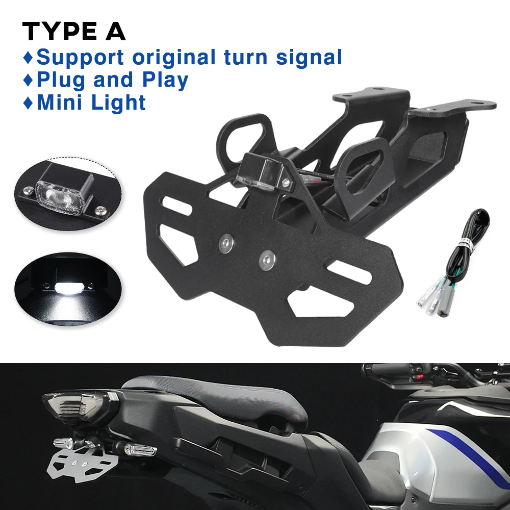 2025 Tracer 9 9 GT Tail Tidy Kentekenplaathouder Motorfiets Achterspatbord Eliminator Kentekenplaat Beugel Voor YAMAHA Tracer 9 /GT