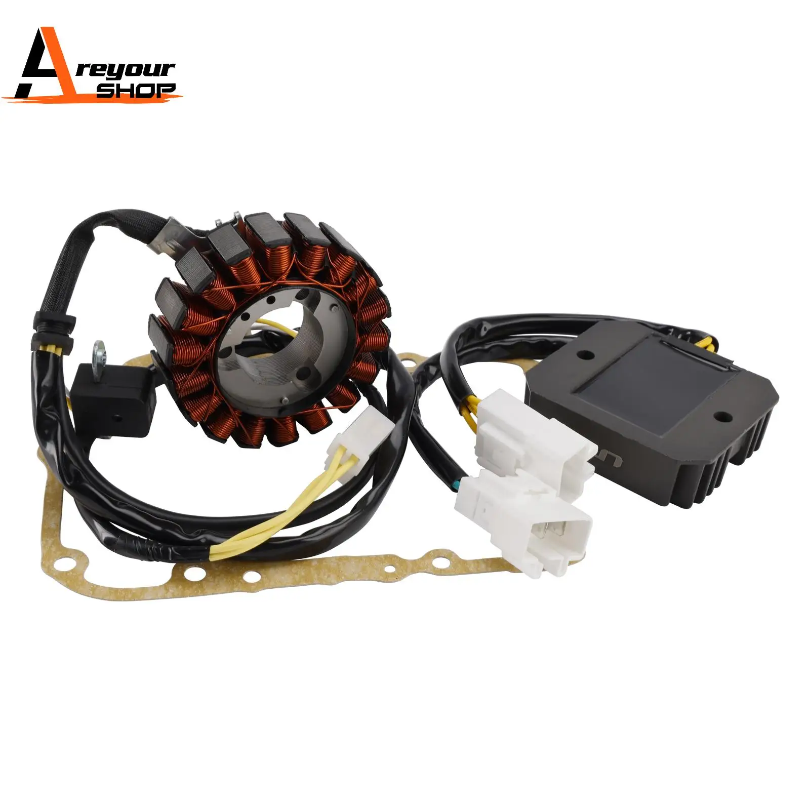 

STATOR GENERATOR REGULATOR RECTIFIER GASKET FOR HONDA FES 125 150 S-WING 2007