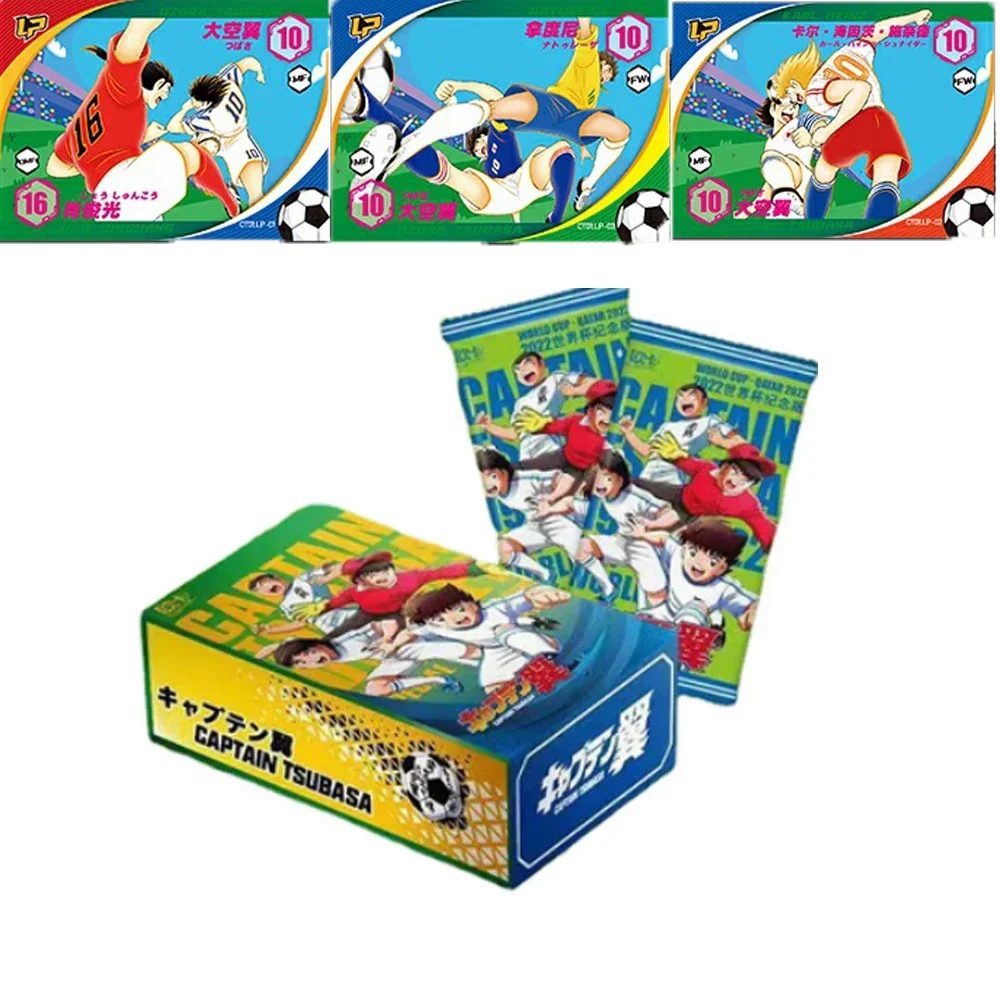 

Genuine Captain Tsubasa Cards 2022 World Cup Commemorative Edition Limited Collection Card Birthday Gifts Footballer Fan Cards