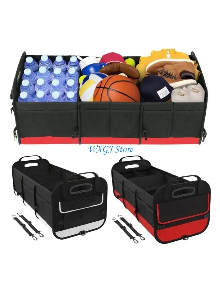 

37JE Truck Car Accessories Car Storage Box Collapsible Car Trunk Cargo Storage Tool SUV Cargo Storage Container