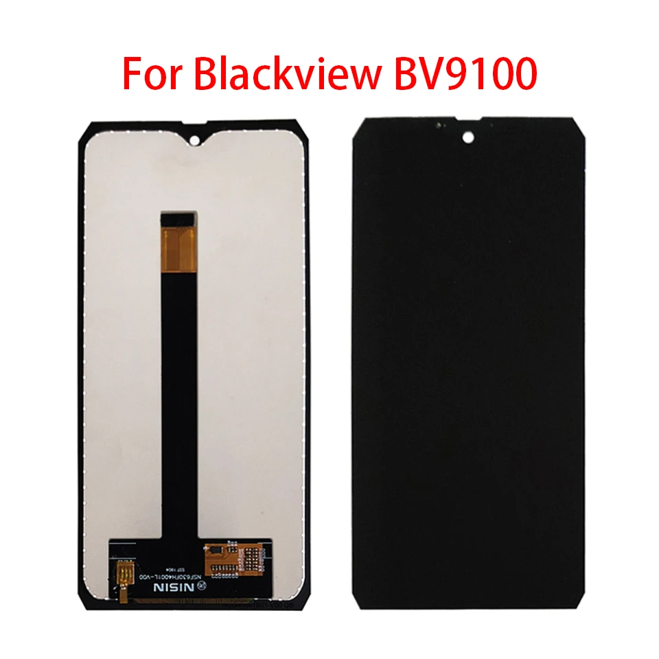 100% New Tested LCD Display For Blackview BV9100 LCD Display+Touch Screen Digitizer Assembly For BV9100 Replacement