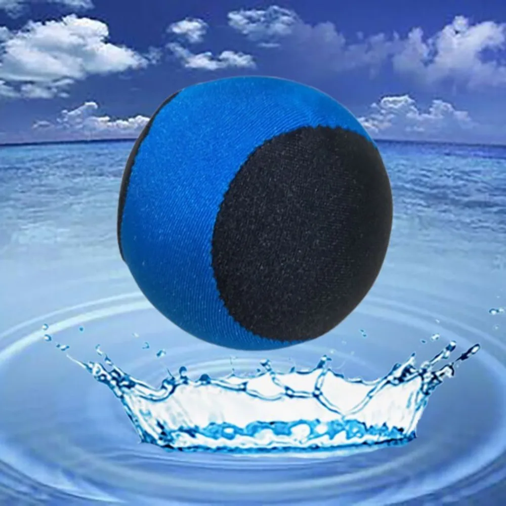 Durable Water Bouncing Ball Water Surf TPR Water Jump Ball Soft 5.5cm Pet Toy Beach Sports