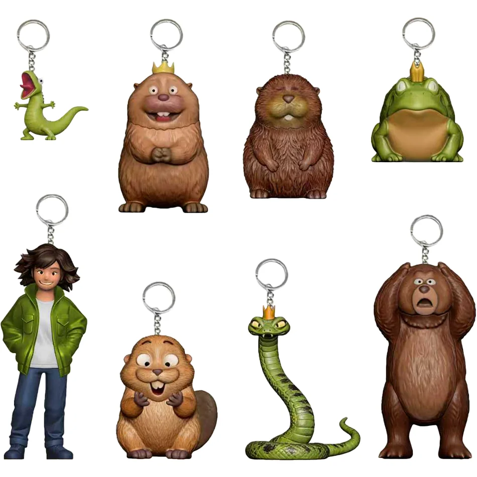 

2026 NEW Anime Movie Hoppers beaver figure box creative personalized statue model ornament gift