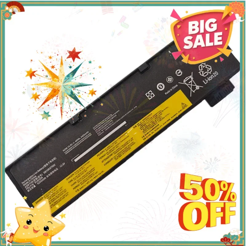 SWZY Replacement Laptop Battery for Lenovo ThinkPad T470 T480 T580 T570 P51S P52S 01AV427 01AV423 01AV428 01AV424/5 SB10K97580 6