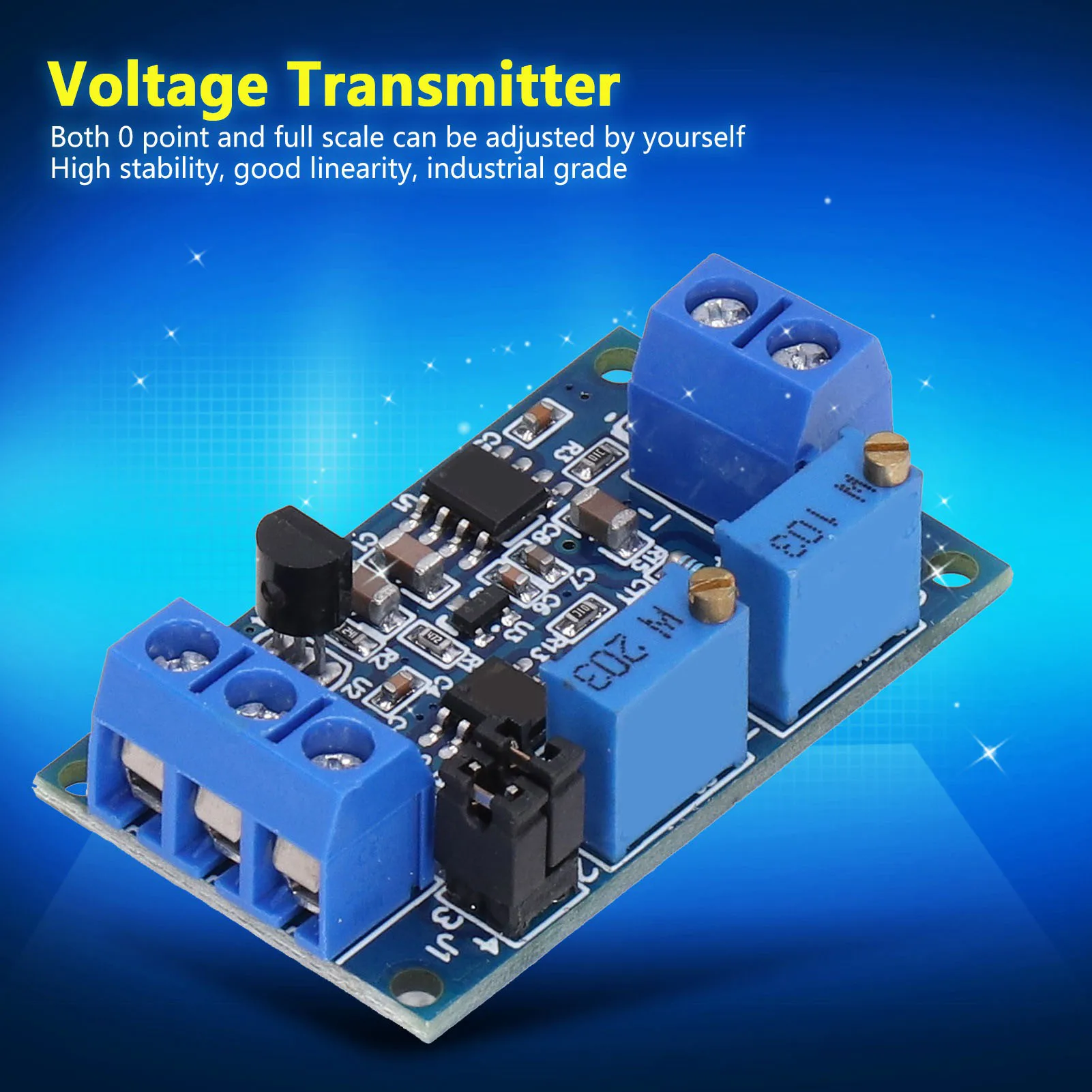 

Current to Voltage Module Current to Voltage Converter Wide Supply Voltage Range High Accuracy Stable Industrial Grade Module