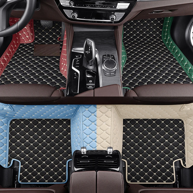 

BHUAN Custom Leather Car Mats For CHANA All Models CS35 Alsvin Benni CX20 CS75 CX30 CS15 CS95 CS55 Accesories Automotive Carpet