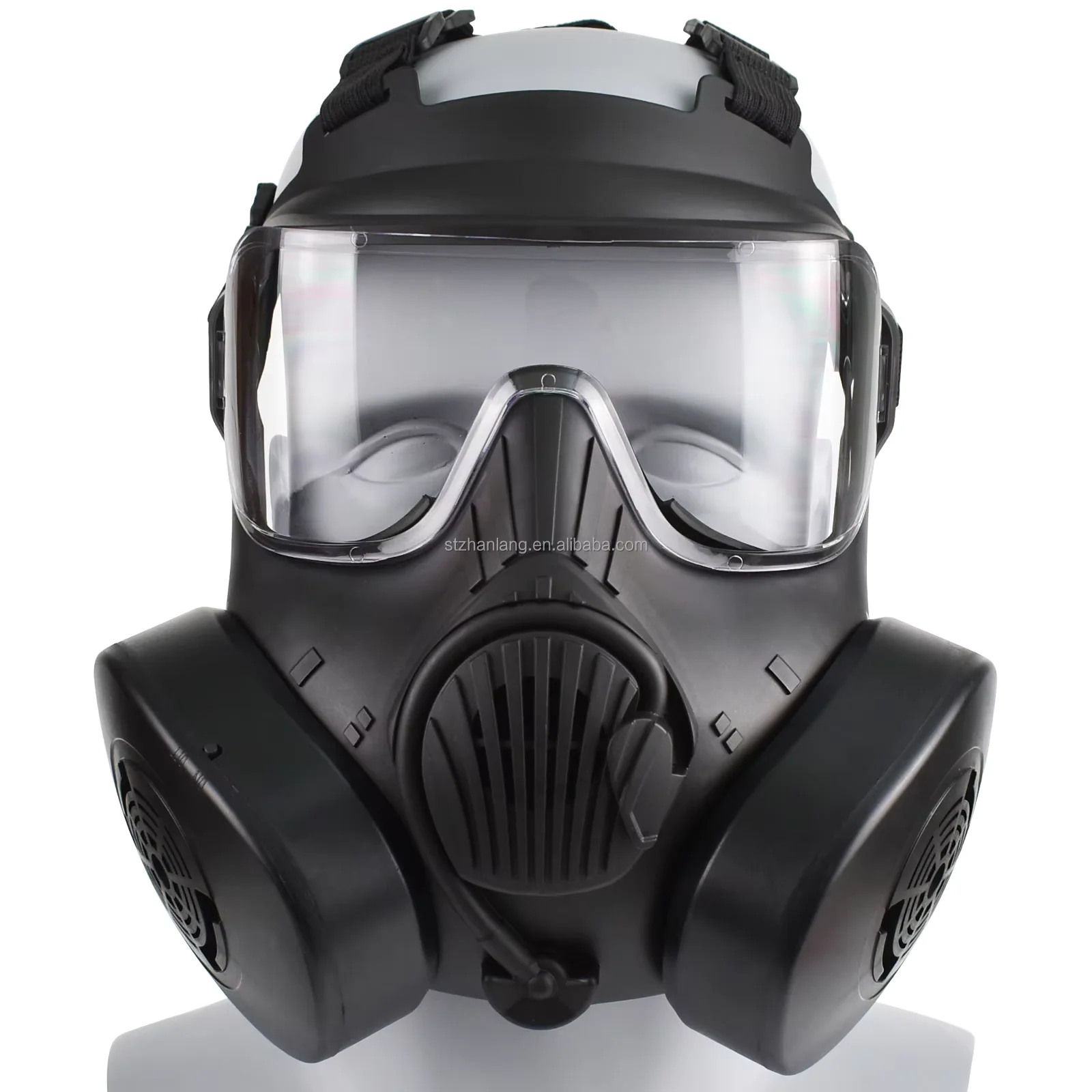 REikirc Zlangsport Taktische Masken ZL4/M50 FM54 Objektive Vollgesichts-Luftschutzmaske weich Zum Schießen, Jagen, Reiten, Training, CS-Spiele, Cosplay 8