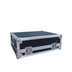 Custom Made Dj Mixer Flight Case Factory Aluminum for MG16 Mixer Black Customize OEM Wireless Microphone Flight Case CSL