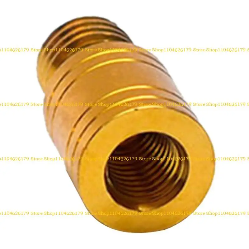 

A1A2 2 Pcs Fishing Landing Net Handle Connector Thread Adaptor Converters Head