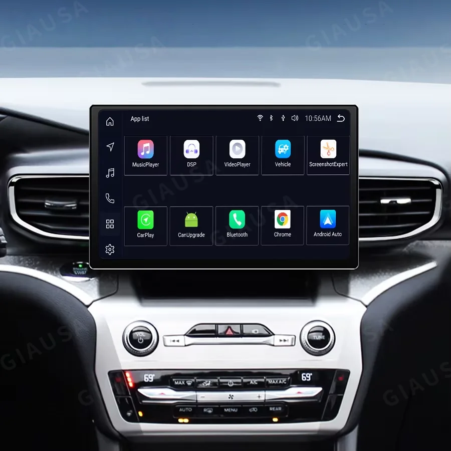AFJY Android 14 Car Radio 13 INCH For Ford Explorer 2020 2021 2022 CarPlay Car Multimedia Video Player GPS Navigation WIFI 4G