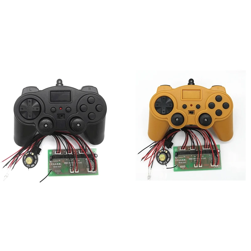 

2.4G 8CH Remote Control With Receiver Board DIY Toy For Robot Boat Tank Car 4-6V Accessories