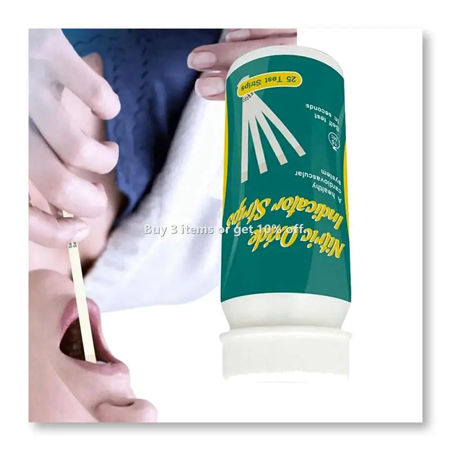 ◉Nitric Oxide Indicator Test Strips Nitric Oxide Indicator Test Salivary Nitrites Levels Fast Results Nitric Oxide