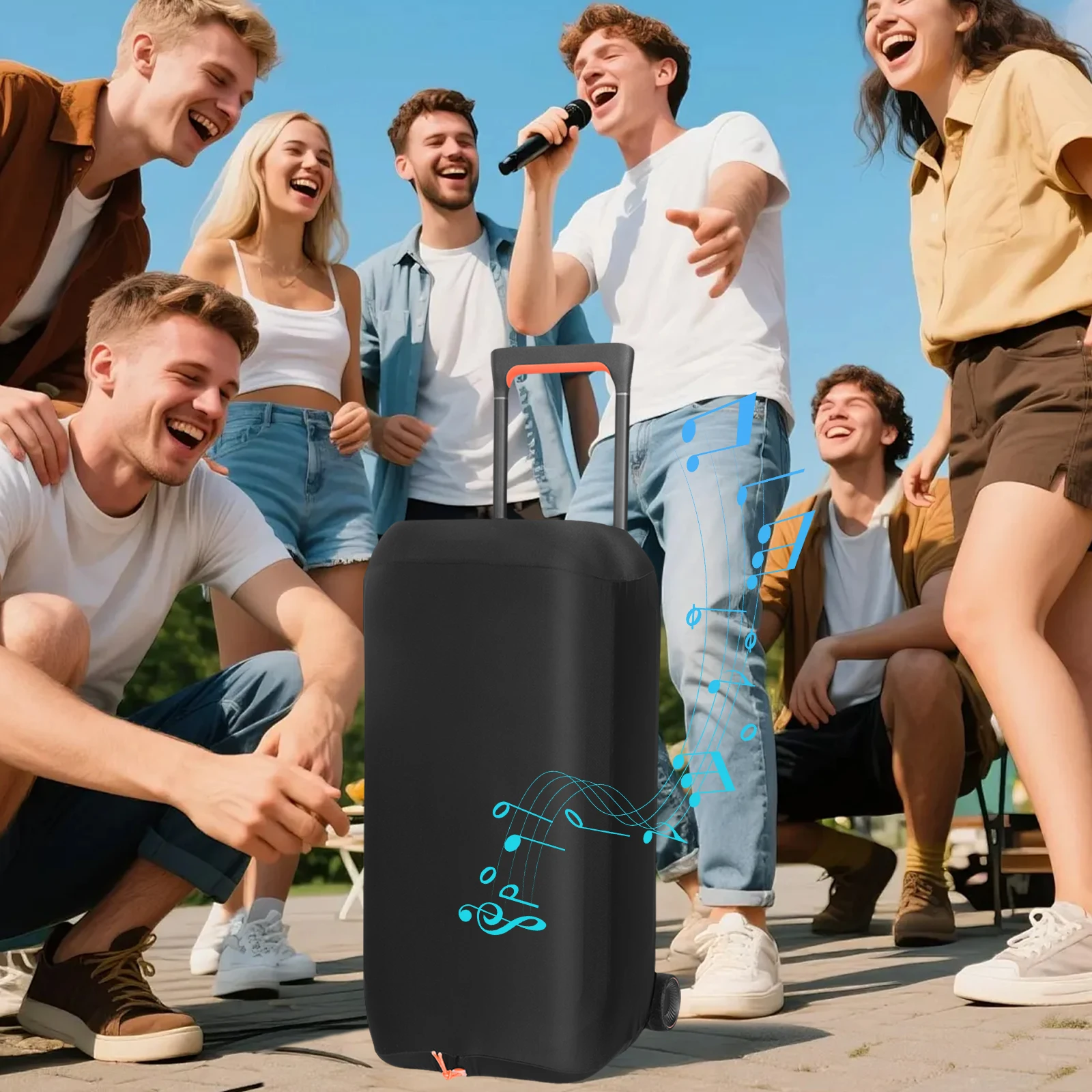 

Speaker Protective Cover Sleeve Protector Portable Party Speaker Dust Case Cover for PartyBox 320/310