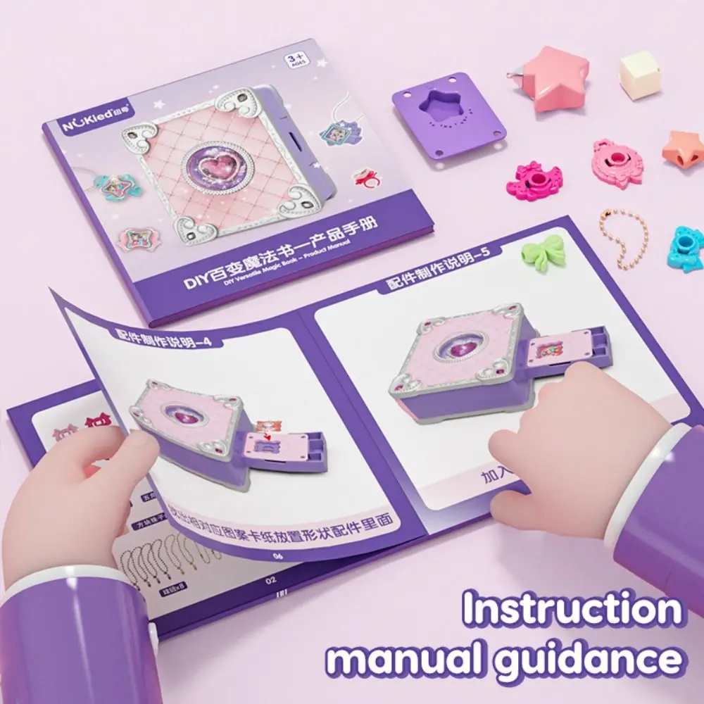 New Plastic The Magic Book Toy Multicolor DIY Handmade Jewelry Making Kit Production Material