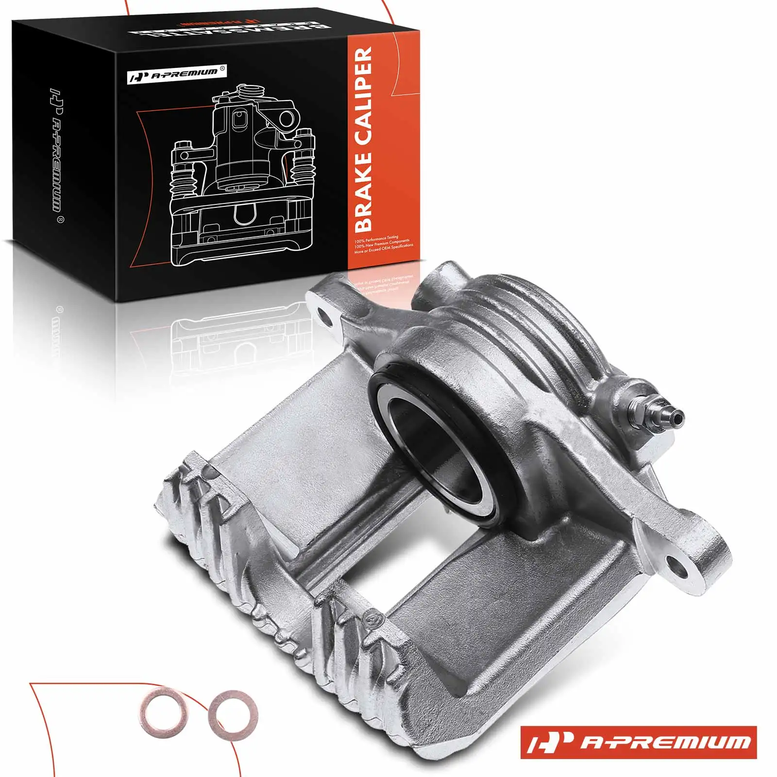A-Premium Front Left Driver LH Side Disc Brake Caliper for Chevrolet Corvette 1984-1987