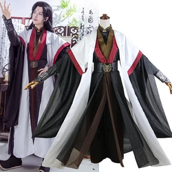 Anime Luo BingHe Cosplay Costume Ancient Costume The Scum Villain's Self-Saving System Cosplay Wigs Hairs Chinese For Men Women