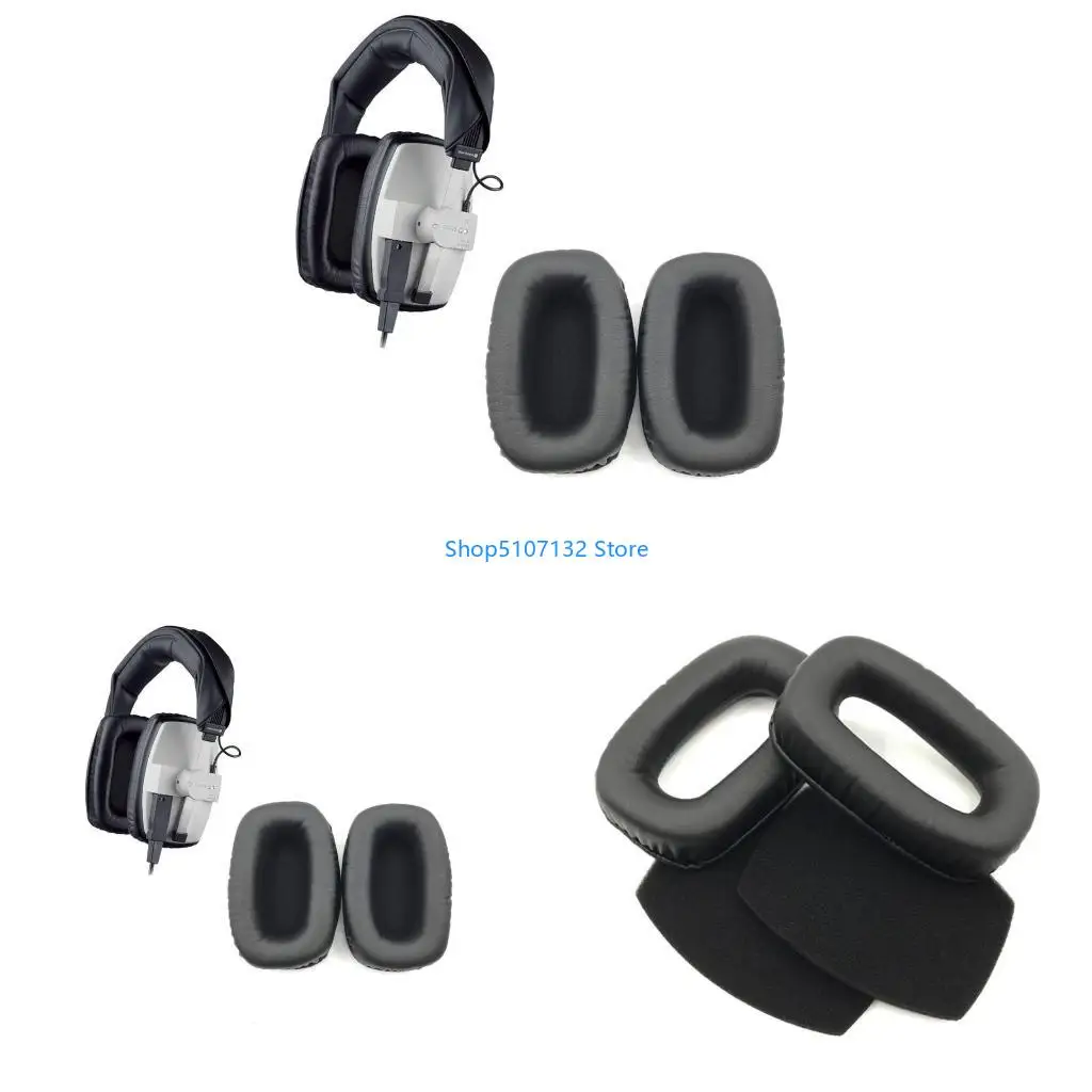 87HD Kopfhörer-Ohrpolster aus Schaumstoff für Beyerdynamic DT100 D1T02 Kopfhörer-Reparaturteile