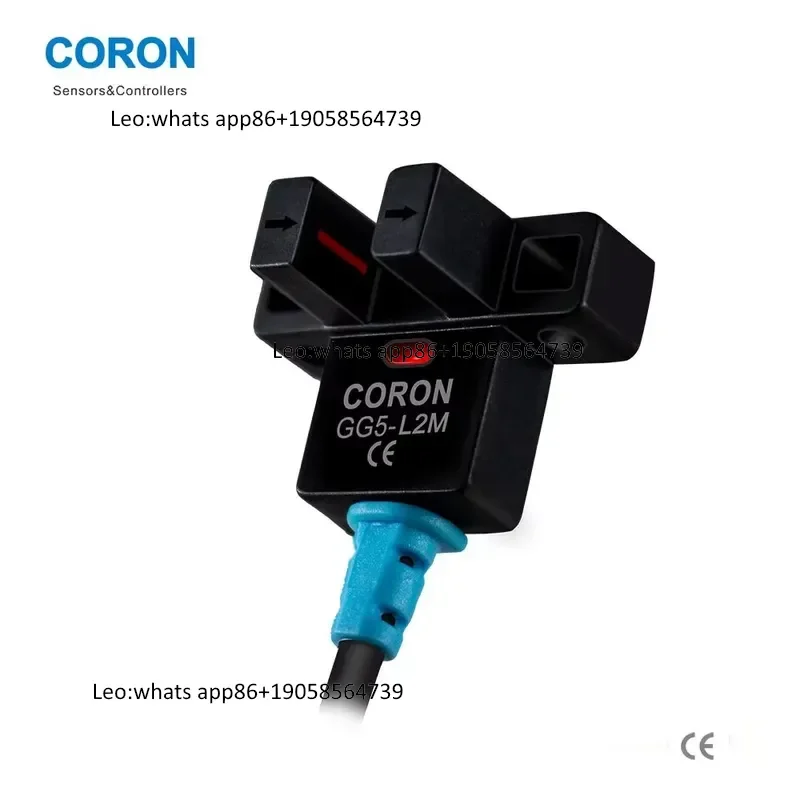 GG5-L2M-P L-Type Optical Switch PNP Output LED Micro Slot Small Lead Cable Photoelectric Detection Precision