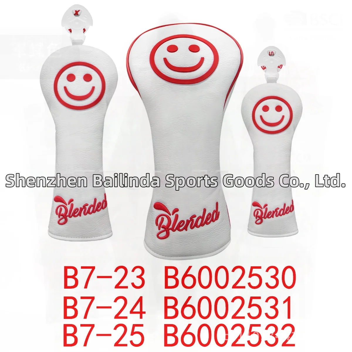 smiley-tampon-en-caoutchouc-accessoire-de-couverture-de-club-de-golf-materiau-pu-couvercle-de-poteau-de-poussee-pour-voiturettes-de-golf-adapte-a-divers-clubs