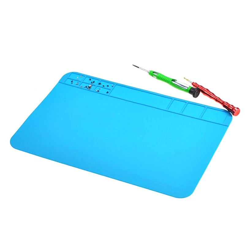 Silicone Motherboard Electronic Repair Pad Heat Insulation Soldering Mat Job Tools Computer Phone Repair Tool Repair Pad