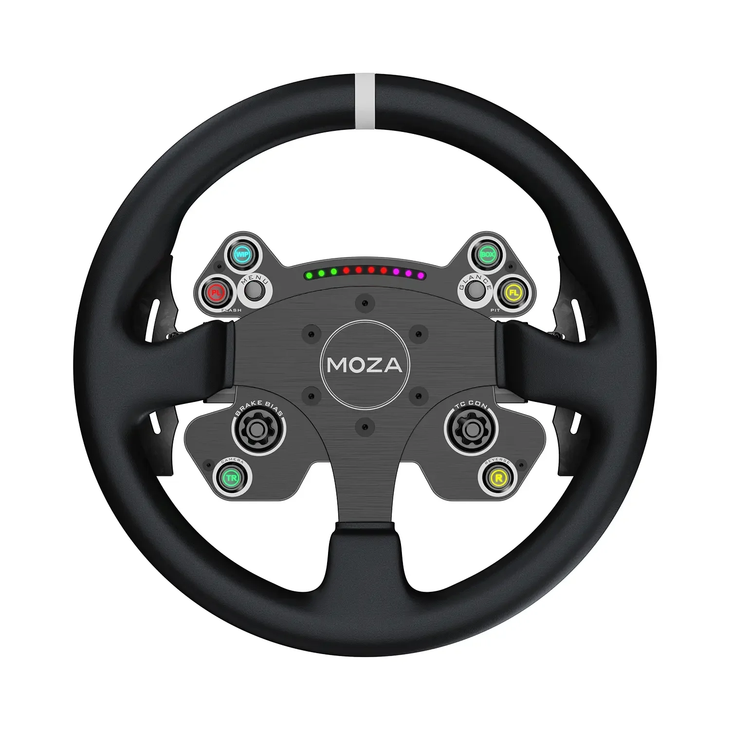 MOZA 13'' CS V2P Steering Wheel For R3 R5 R9 R12 R16 R21 Simulation Racing Game Wheel Rim Aviation Grade Aluminum Alloy Frame