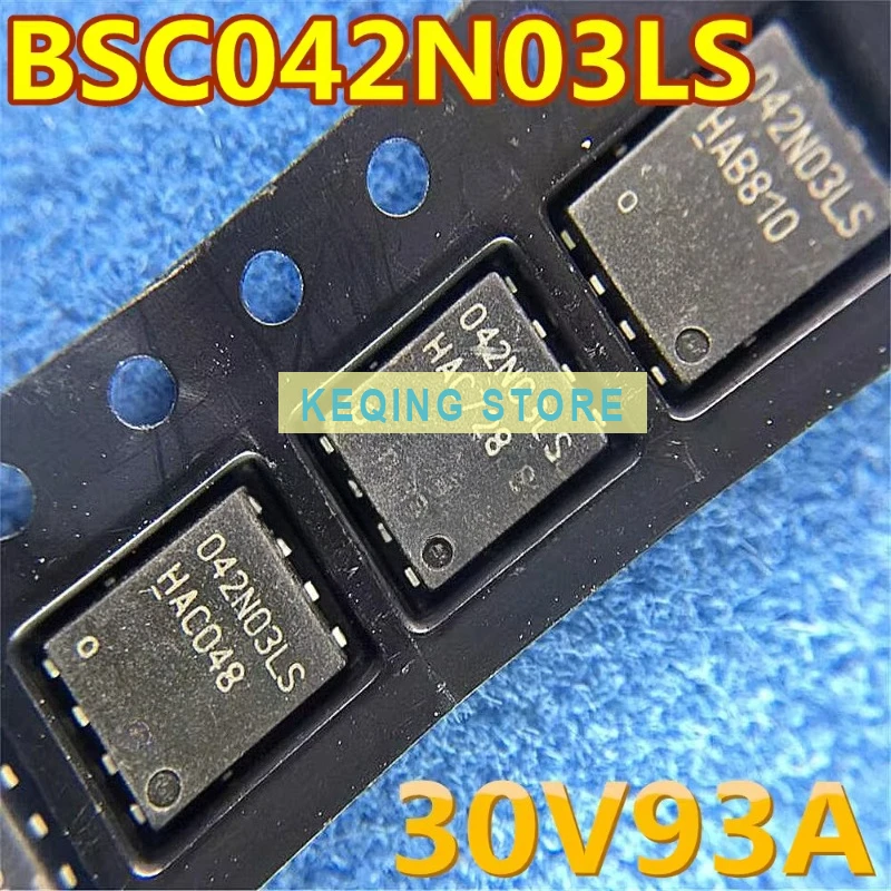 10PCS Used+Not NEW+Send after Measure BSC042N03LS 042N03S 30V50A 4.2 mOhm QFN8 Original Imported MOSFET Field Effect