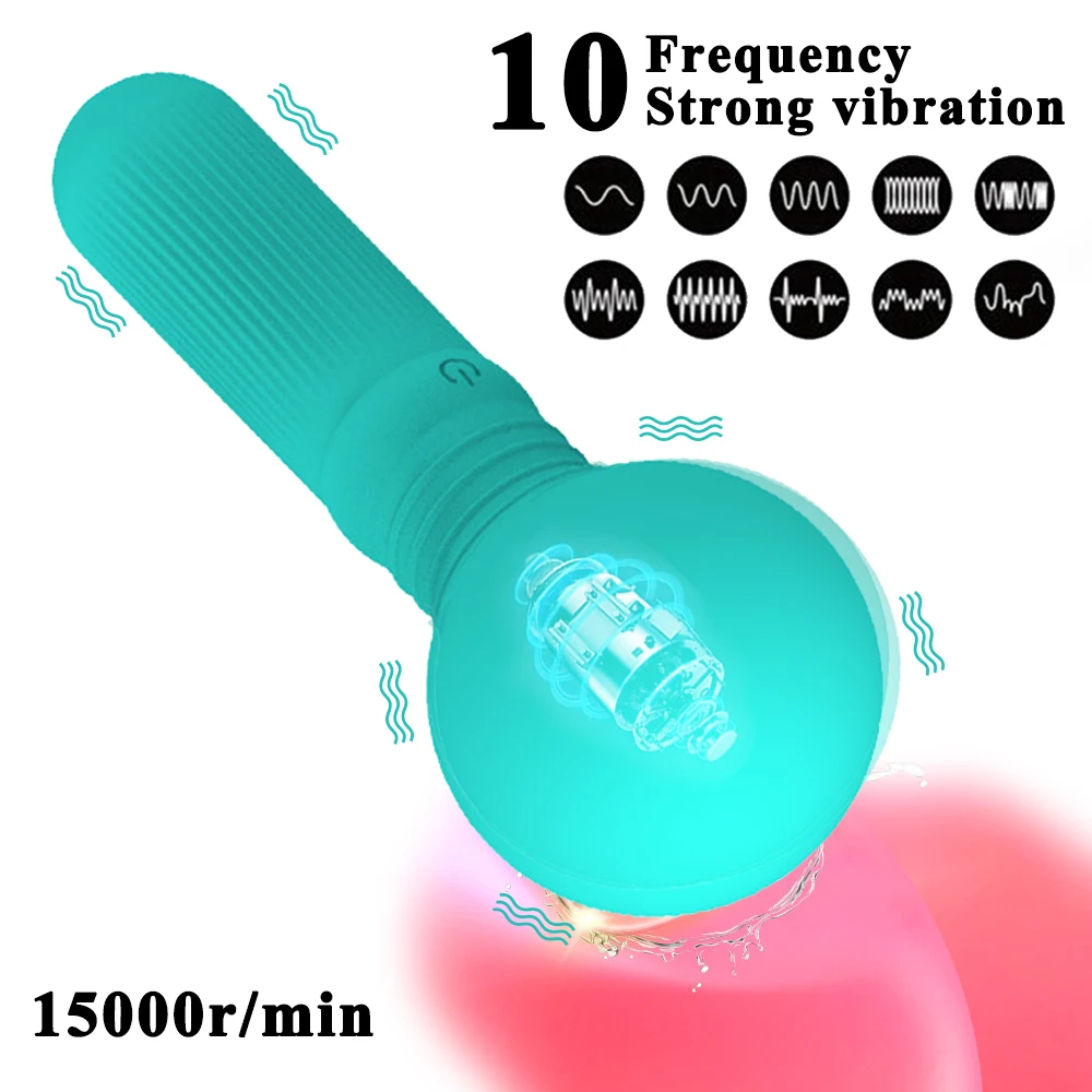 Bohlam lampu Mini AV tongkat Vibrator mainan seks untuk wanita Anal klitoris Stimulator AV Stick Dildo Vibrator Masturbator wanita Sexshop