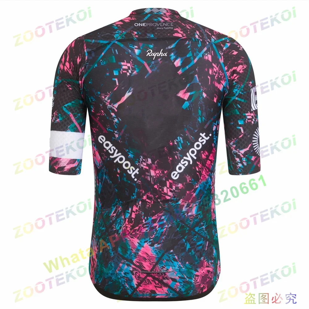 ROIPHOI 2023 Cycling Jersey Mans Mountain Bike Clothing Quick-Dry Racing MTB Bicycle Clothes Uniform Breathale Cycling Clothing