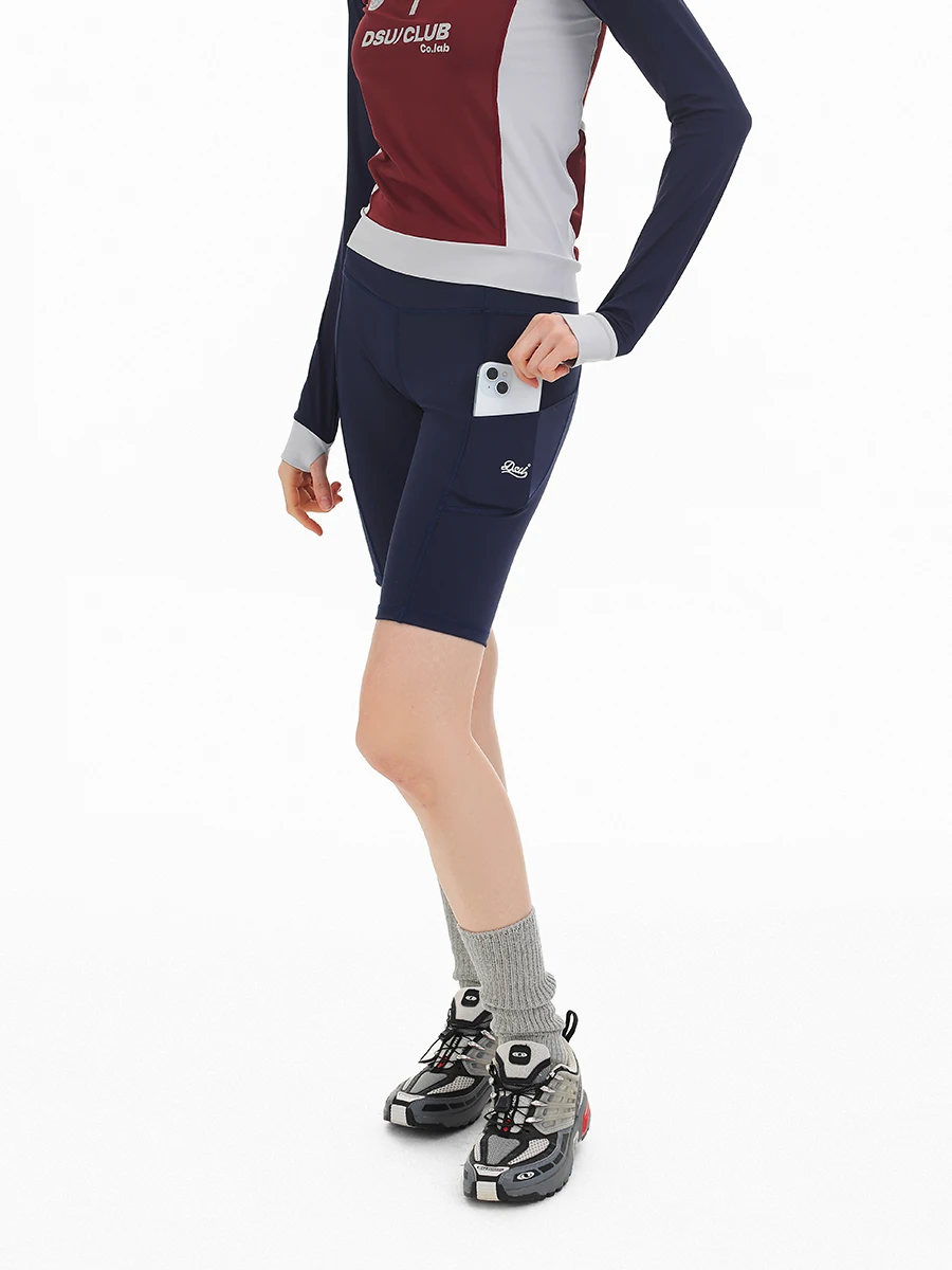 

DSU Yoga arkskin orts Women's Summer Butt Lifting Running Sports orts Outdoor Cycling Fitn Training Pants Five-Quart...