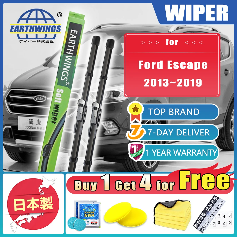 

For Ford Escape 2013~2019 MK3 Car 2011 2016 2017 2018 Endura Front Wiper Blades Brushes Windscreen Windshield Accessories 28"28"