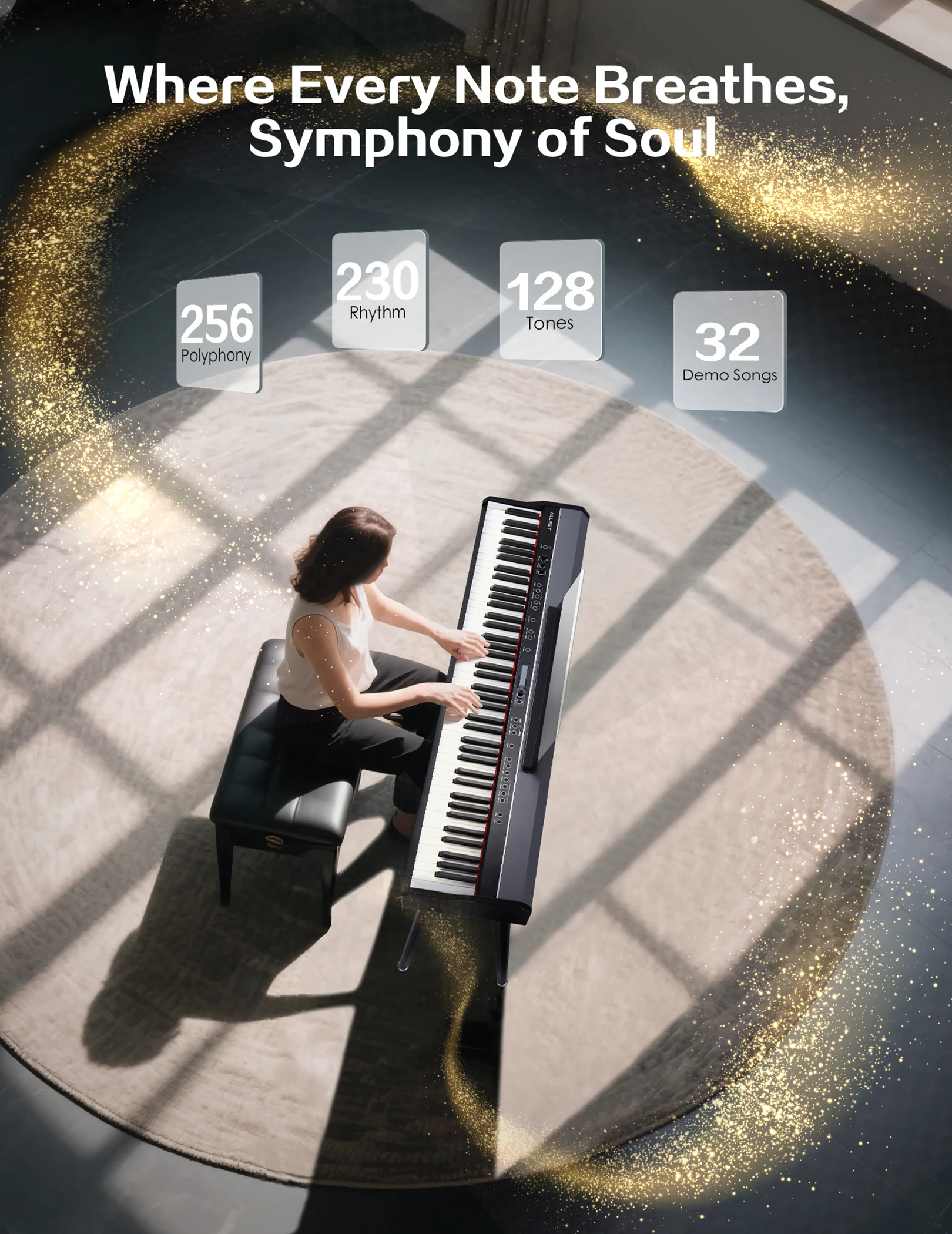 D5 Portable 88 Keys… - image