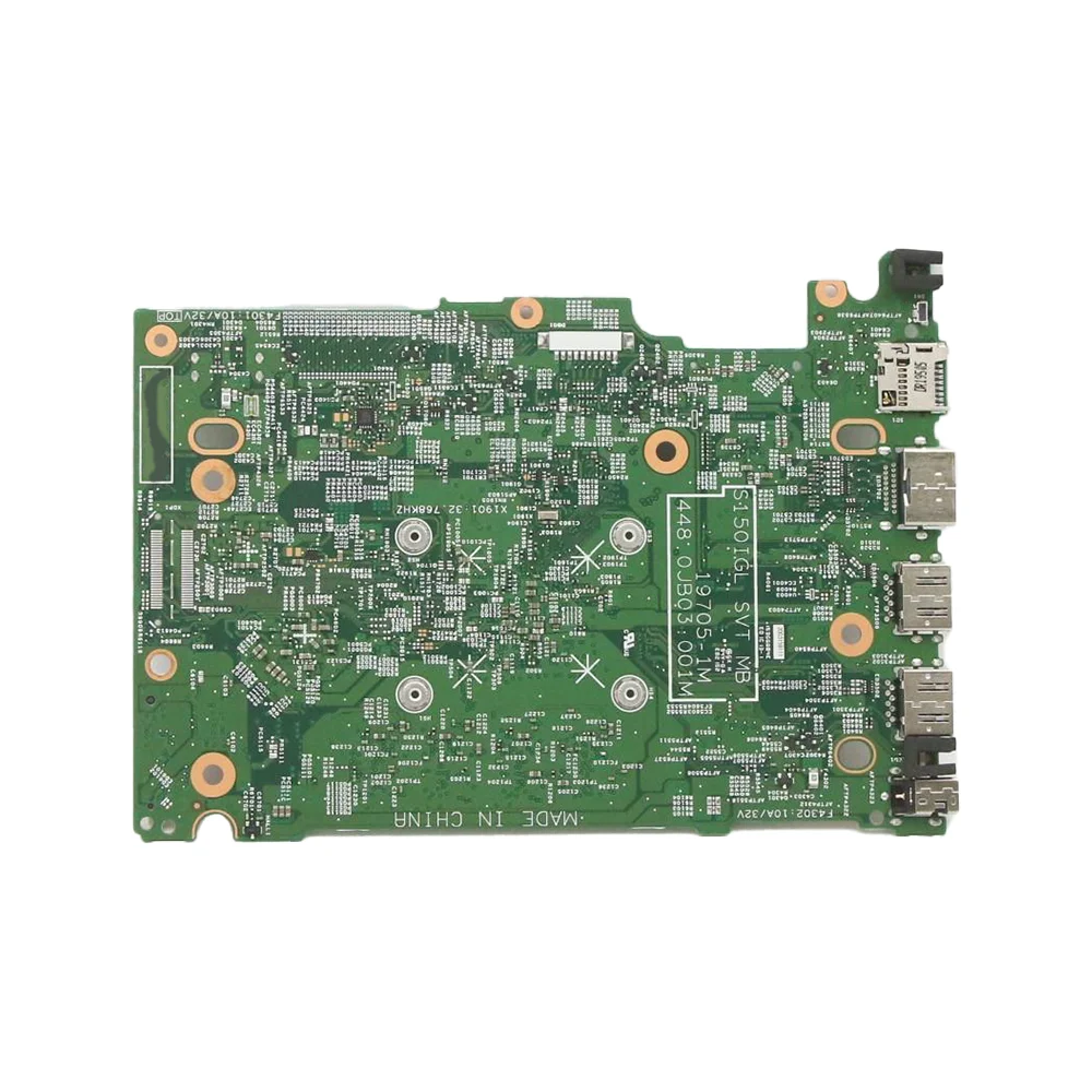 Placa base de ordenador portátil para Lenovo IdeaPad 1-11IGL05 19705-1M con CPU:N4020 N5030 UMA 64G RAM:4G FRU:5B20S44197 5B20S44201