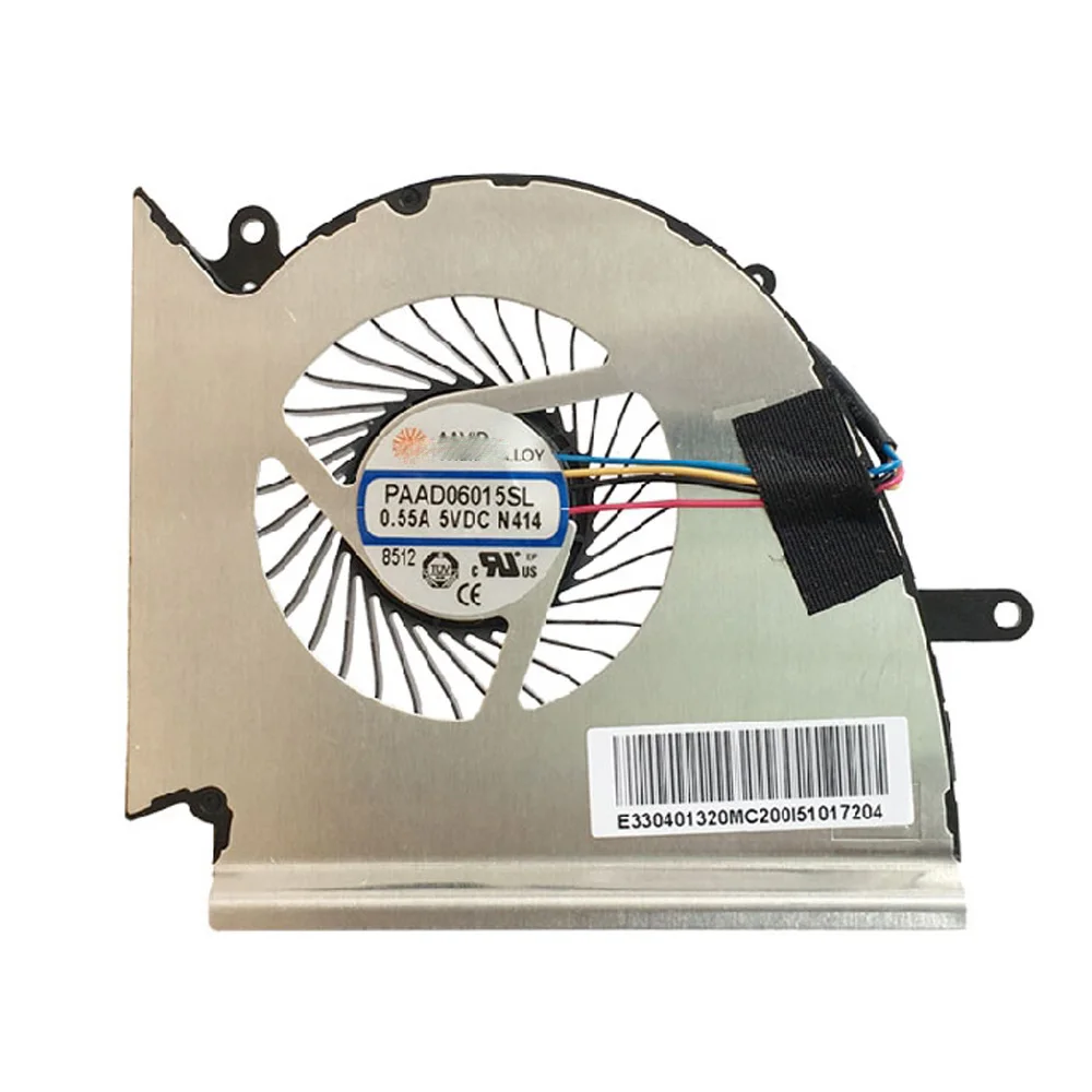 Laptop Cooling Fans For MSI GE75 GP75 GL75 WE75 MS-17E7 MS-17E2 PAAD06015SL N414 N417 CPU Cooler Radiator GPU Graphics Fan ORG
