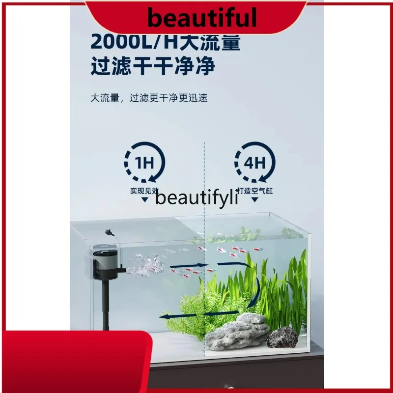 

Old fisherman fish tank filter four-in-one... H