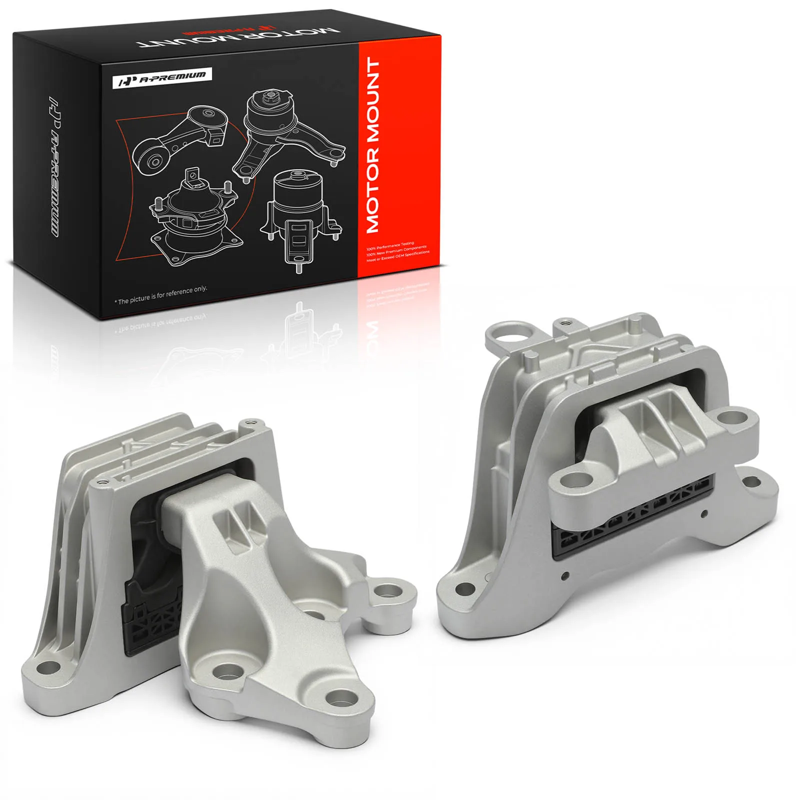 A-Premium 2pcs Engine Motor & Transmission Mount for Chevrolet Equinox 2018-2020 GMC Terrain 2018-2021