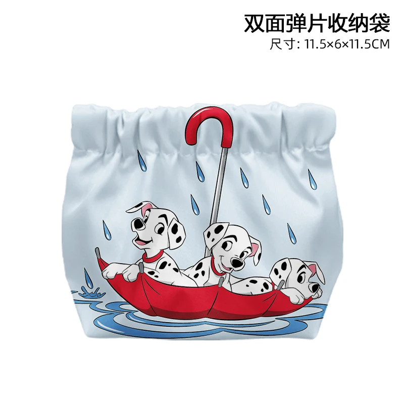 Disney 101 Dalmatian T8841 tas Anime tas koin Makeup kartun tas dompet kasual tas penyimpanan kartu hadiah