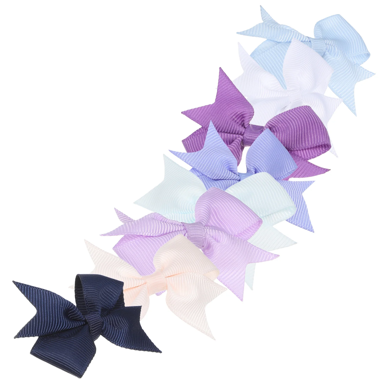 

8pcs Dog Bow Hair Clips Cute Topknot Bows for Medium Large Dogs Durable Fade Resistant Pet Accessories Dog Grooming Bows
