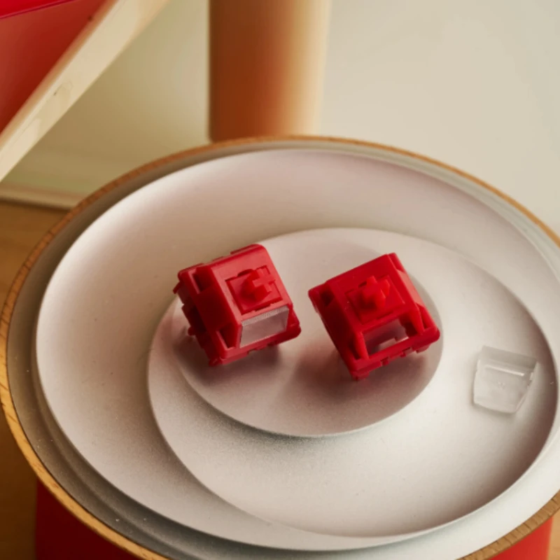 

TTREDS Tea Switch Custom Crispy Sound Touch The Bottom of The Switches in Advance MX Switch for Mechanical Keyboard Accessories