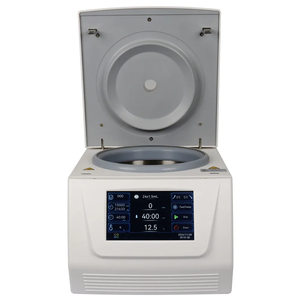 

High Speed Micro Refrigerated 24x1.5ml Fixed Angle Rotor Laboratory Centrifuge Machine